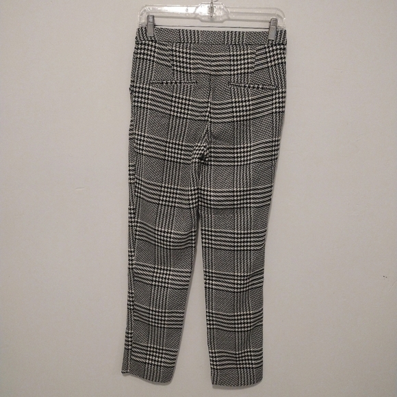 H&M - Houndstooth Plaid High Rise Skinny Pants - Picture 7 of 14